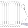 Nuanchu 10 Pcs Cheese Slicer Wire Replacement Cheese Cutter Wire