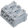 Lustre Terminal 3-Pin with Lever, Reusable, 0.75-2.5 mm², 16 A