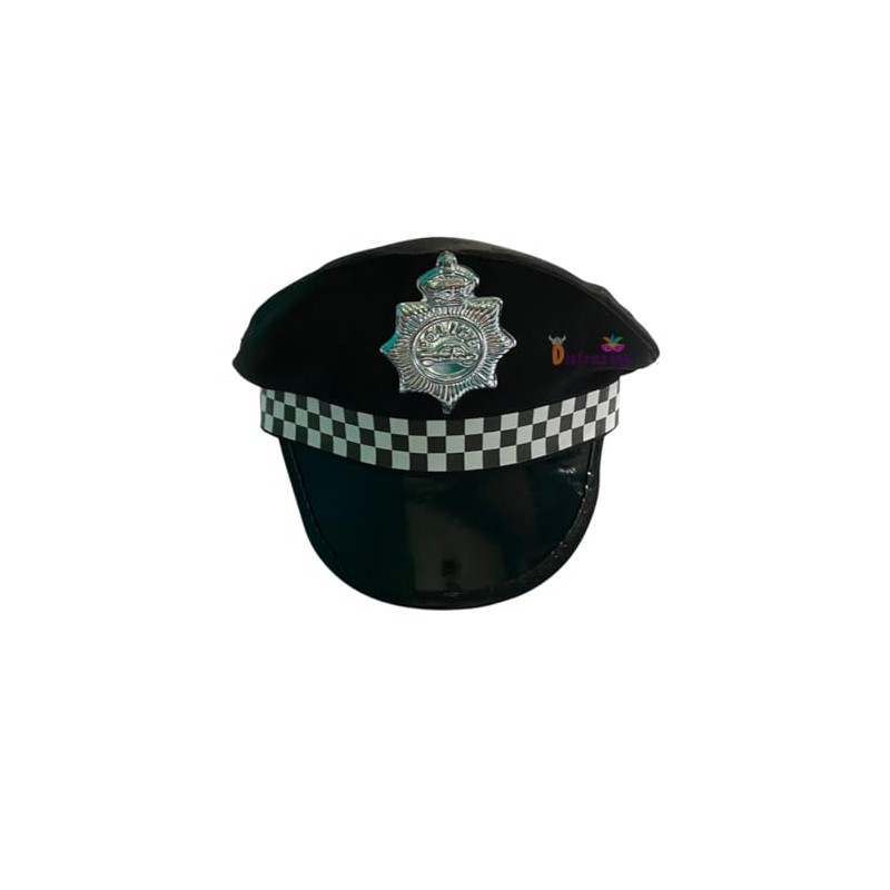 Sombrero Gorra Policia Disfraz Policia Gorro