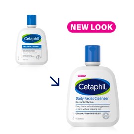Cetaphil Cetaphil Face Wash, Daily Facial Cleanser for Sensitive, Combination to Oily Skin, 4 Oz 3 Pack, Gentle Foaming, Soap Free, Hypoallergenic