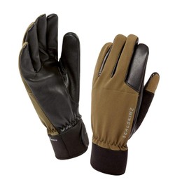 SEALSKINZ - Guantes de Caza Unisex Impermeables para Todo Tipo de Clima, Color Verde Oliva y Negro, Talla XXL