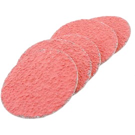 Starcke Premium Quick Change Roll On Ceramic Fiber Type R Roll On Sanding Discs - For Metal, Auto Body, Marine and Fiberglass. (2 Inch - 25 Pack, 80 Grit)