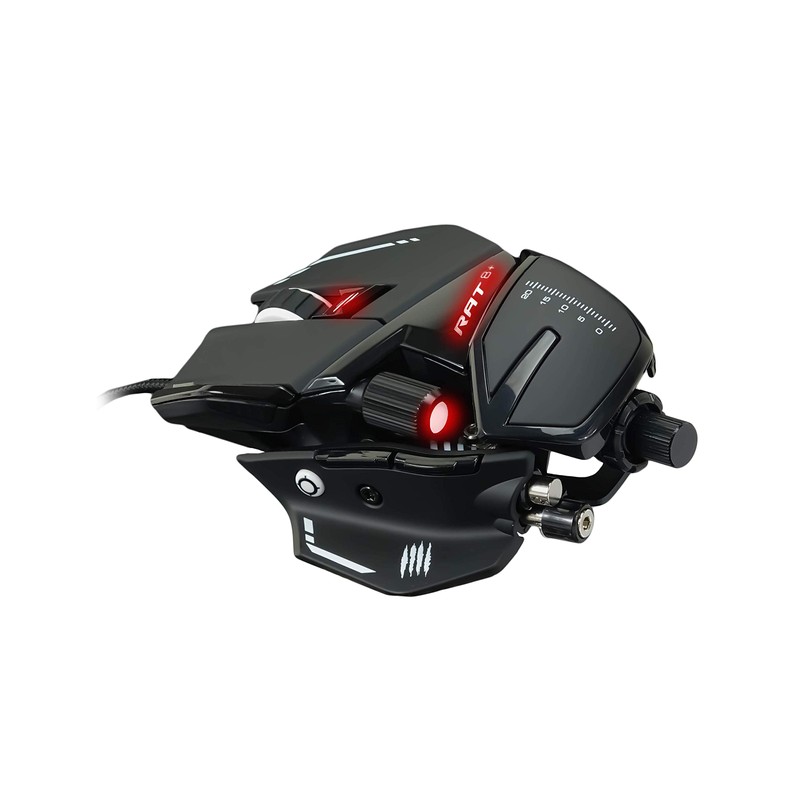MAD CATZ R.A.T. 8+ Gaming Mouse (USB/Black/16000dpi/11 Buttons) - MR05DCINBL000-0