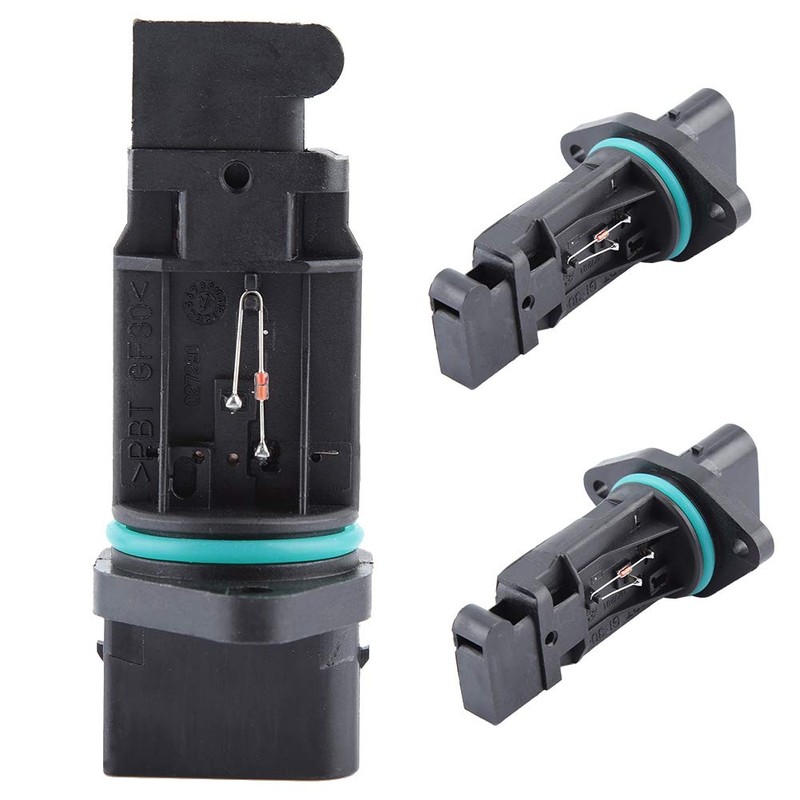 MAF Mass Airflow Meter Sensor, ABS Plastic Black Car Mass