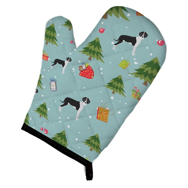 Caroline's Treasures BB4957OVMT Christmas Mantle Natural Great Dane Oven Mitt,