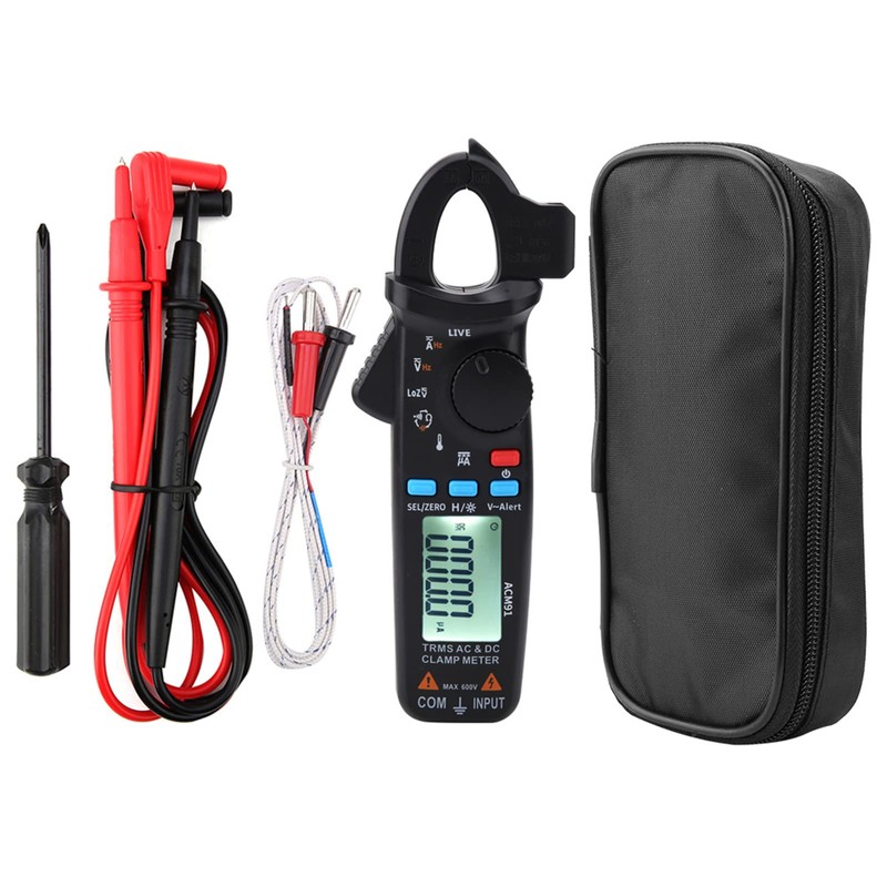 ACM91 Digital Clamp Meter, 1MA AC DC Tester with Low