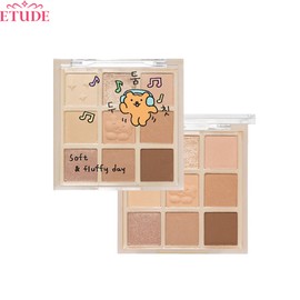ETUDE BEARKKU Play Eyes & Sugar Lips Limited Set 5items [ETUDE X BEARKKU], Color 1#$%Color 2:03 Bare Peach-03 Bare Peach