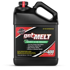 Opti-Lube Gel Melt Diesel Fuel Additive for Emergency Use: 1 Gallon (128oz) Treats up to 400 Gallons of Diesel Fuel