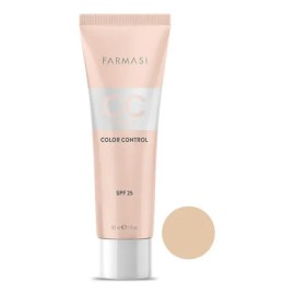 Cc Cream Ligera Semi-mate Todo Tipo De Piel Fps 25 Farmasi Light 01