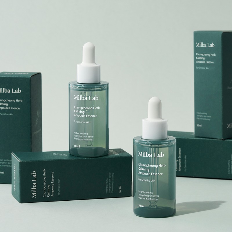 Milva Lab Chungcheong Herb Calming Ampoule Essence 50ml / 밀바랩