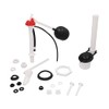 DICA, Juego Completo de Accesorios para W.C, Material Plastico, Hule,