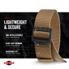 Tru-Spec Security Friendly Tactical Belt - Durable, Rip-Resistant Nylon Belts