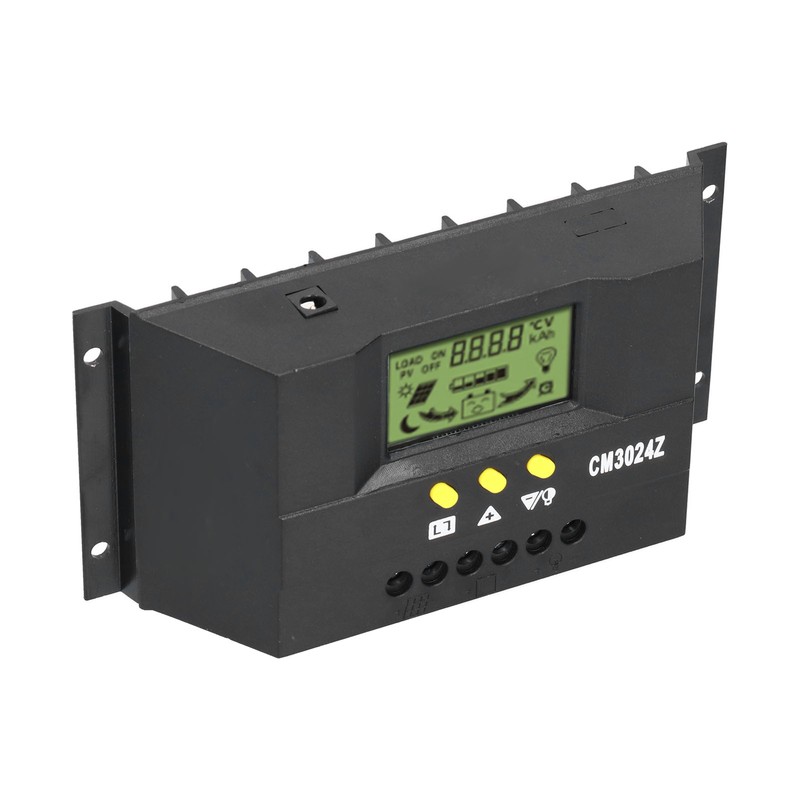 CM3024Z PWM Solar Charge Controller LCD Display Solar Panel Intelligent