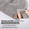 TOP-EX XL/XXL 100% Merino Wool Beanie Hat, Winter Hat, Wool
