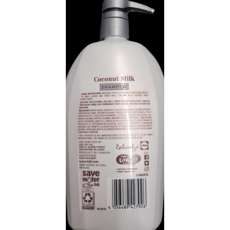 Cien-Coconut Milk Shampoo