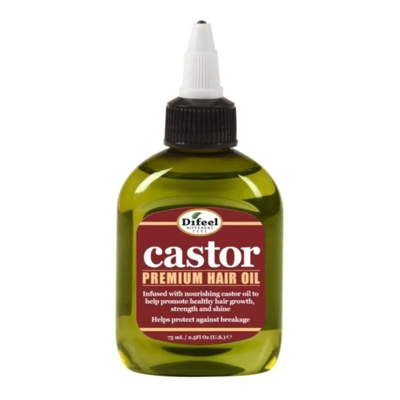Aceite De Ricino Castor Crecimiento Cabello Difeel