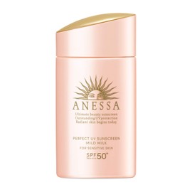 ANESSA Perfect UV Mild Milk N Sunscreen, Unscented, 2.0 fl oz (60 ml)