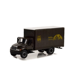 2013 International Durastar Box Van, UPS - Greenlight 33240B/48-1/64 Scale Diecast Model Car
