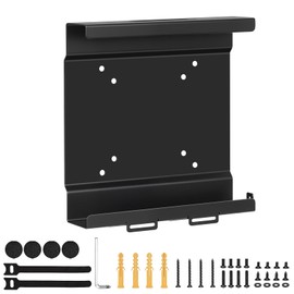 Mini PC Mount Compatible with Dell OptiPlex Micro Form Factor Case, Wall VESA and Under Desk Mount Fits MFF 3040,3046,3050,3060,3070,3080,5050,5060,5070,7040,7050,7060, 7070 and More