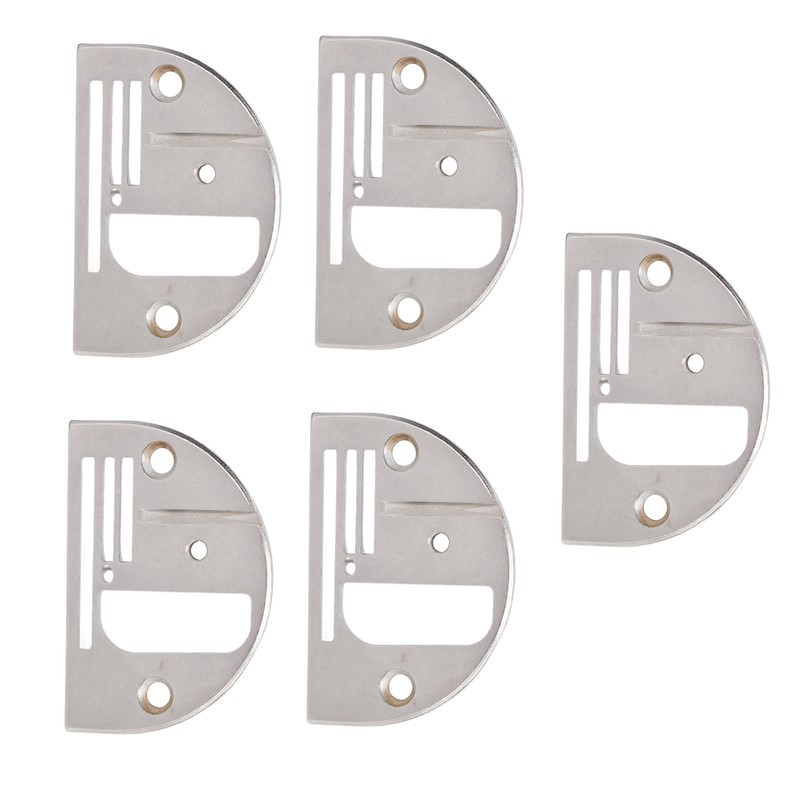 5 Pcs Industrial Sewing Machine Needle Plate High Hardness Rustproof