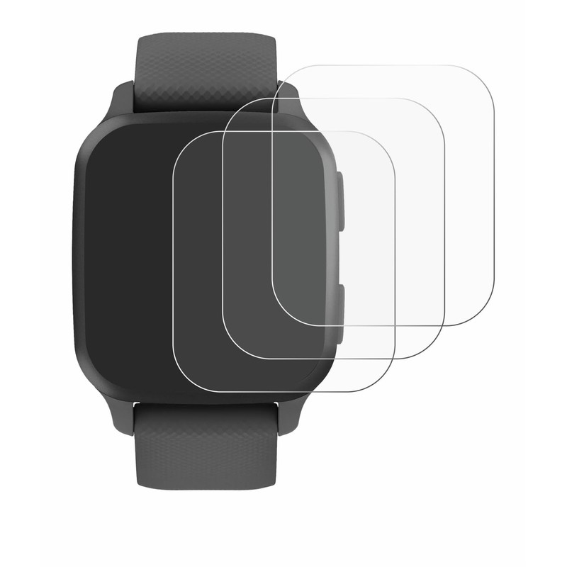 Savvies 6 Pack Screen Protector compatible with Garmin Venu Sq