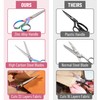 Mr. Pen- Metal Fabric Scissors, 8-inch, Carbon Steel, Rainbow Premium