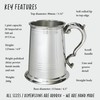 Parent - Worcester 1 Pint Pewter Tankard (with Engraving)