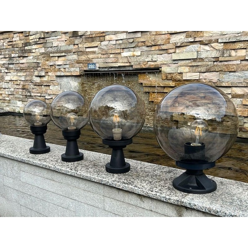 H4L Ball Light Outdoor Light Tower Transparent Smoke Diameter 15