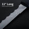 Insulation Knife with Sheath Stainless Steel Blade 11” Double Sided