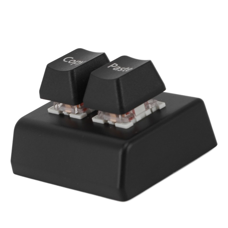 Programmable Keypad 2 Keys Copy Paste Red Switch USB C