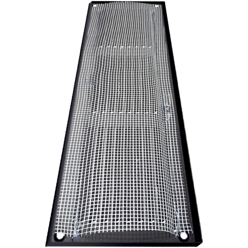 12" x 4" Inch (Outer Dimensions) Anthracite Air Vent Cover