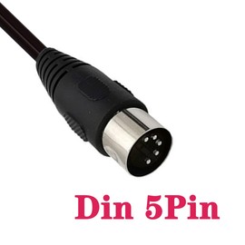 HTGuoji 5 Pin Midi to RCA Cable 5 Pin DIN Male to 2 RCA Phono Male Audio Cable for Bang & Olufsen Naim Quad Stereo Systems (50cm)