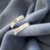 Vrycot Adjustable Silver Best Bit ches Ring Inspirational Themb Ring