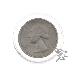 (10) Air-tite A-24 Direct Fit Coin Holder Capsules for US American Seated Barber Standing Liberty Washington Quarters