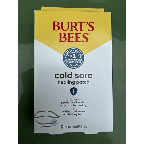 Burt'S Bees Cold Sore Healing Patch, New, 01/01/2026, Package Of