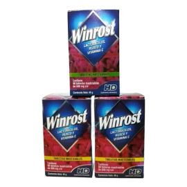 Lactobacilos, Rusco Y Vitamina C, C/90 Tabletas Mast Pack3