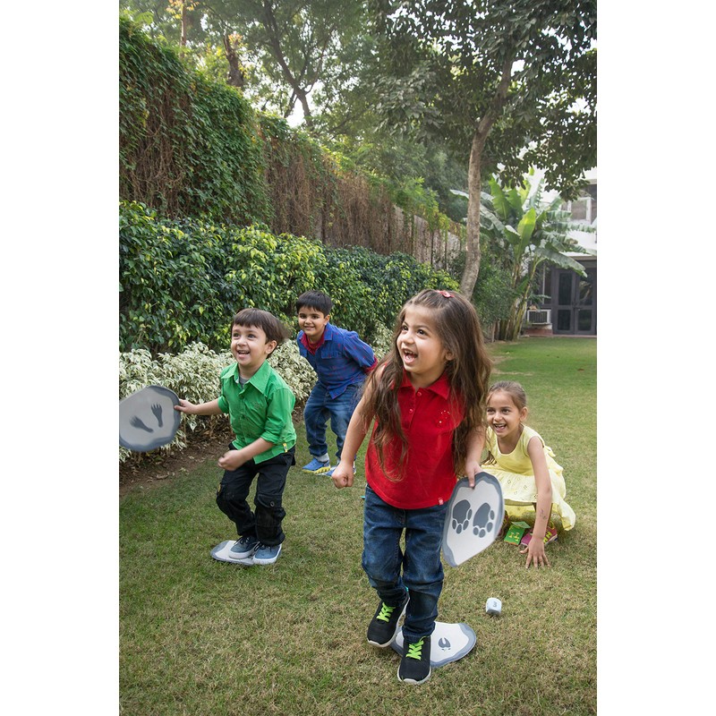 Chalk and Chuckles Stepping Stones Game – High-Energy Jumping &