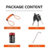 KOVIX KNX10 Alarm Disc Brake Lock for Motorcycle 10mm Pin