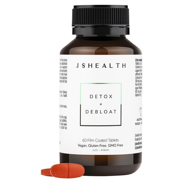 JSHealth Detox + Debloat Tab X 60