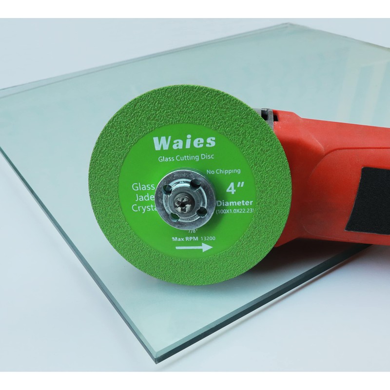 Waies Glass Cutting Disc with 100 mm x 22.23 mm