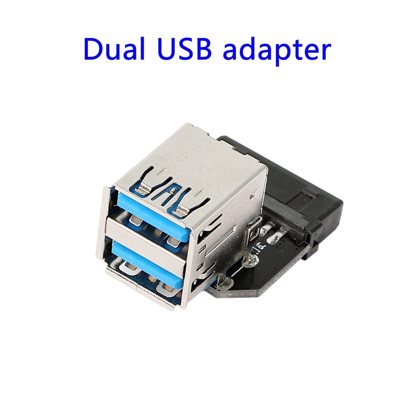 CERRXIAN 2 x 19 Pin to Dual USB 3.0 A