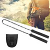 Outdoor Mini Portable Hand Chain Saw Survival 33t Logging Camping