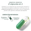 Vitday Simbiótico 2 Billion UFC, 60 Cápsulas, Prebióticos y Probióticos
