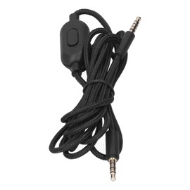 For Pro X Cable Video and Peripherals Gaming Headphones for Audio Cable Volume Microphone Control for G233 G433 Gpro Gprox for Pro X Headset Cable