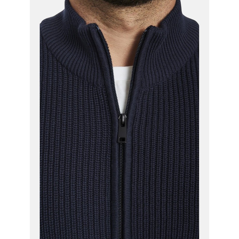 Jan Vanderstorm Norander Men's Cardigan, darkblue