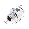 VGOL Shut-off Valve 1/2 Brass Shower Head Valve Water-Saving Valve