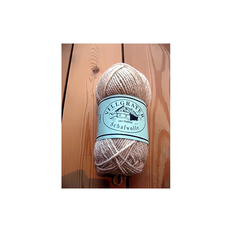 Villgrater NaturF Sheep's Wool Light Grey 100 g