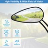 VG MOTO Motorcycle Skull Teardrop Rearview Mirror 8mm 10mm Side