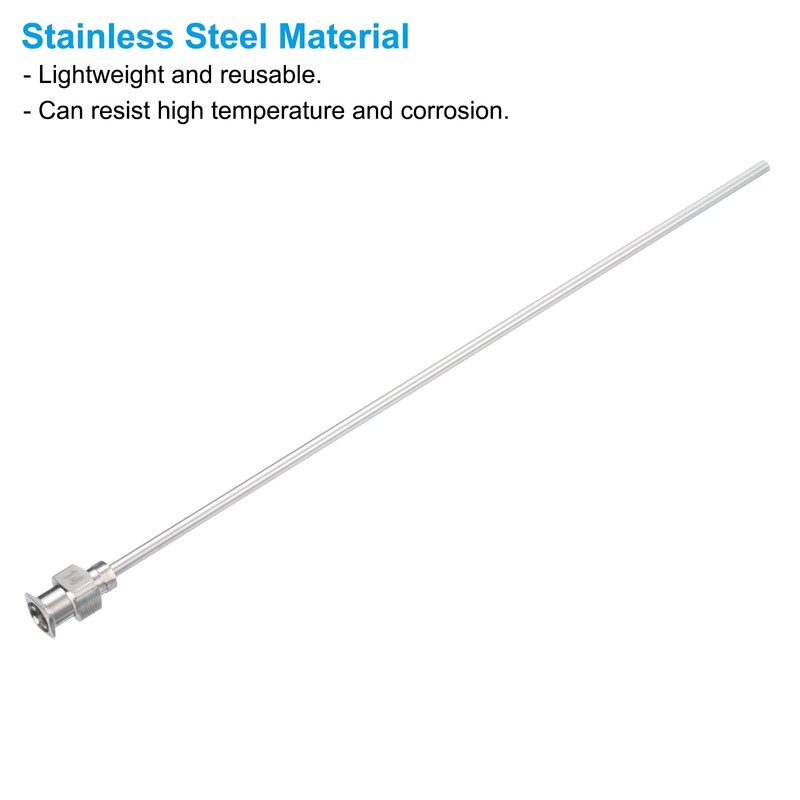 PATIKIL 14Ga x 5 Inch Stainless Steel Dispensing Needle Tips,