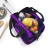 Purple Dragon Lunch Box Cool Lighting Insulated Lunch Bag Mini